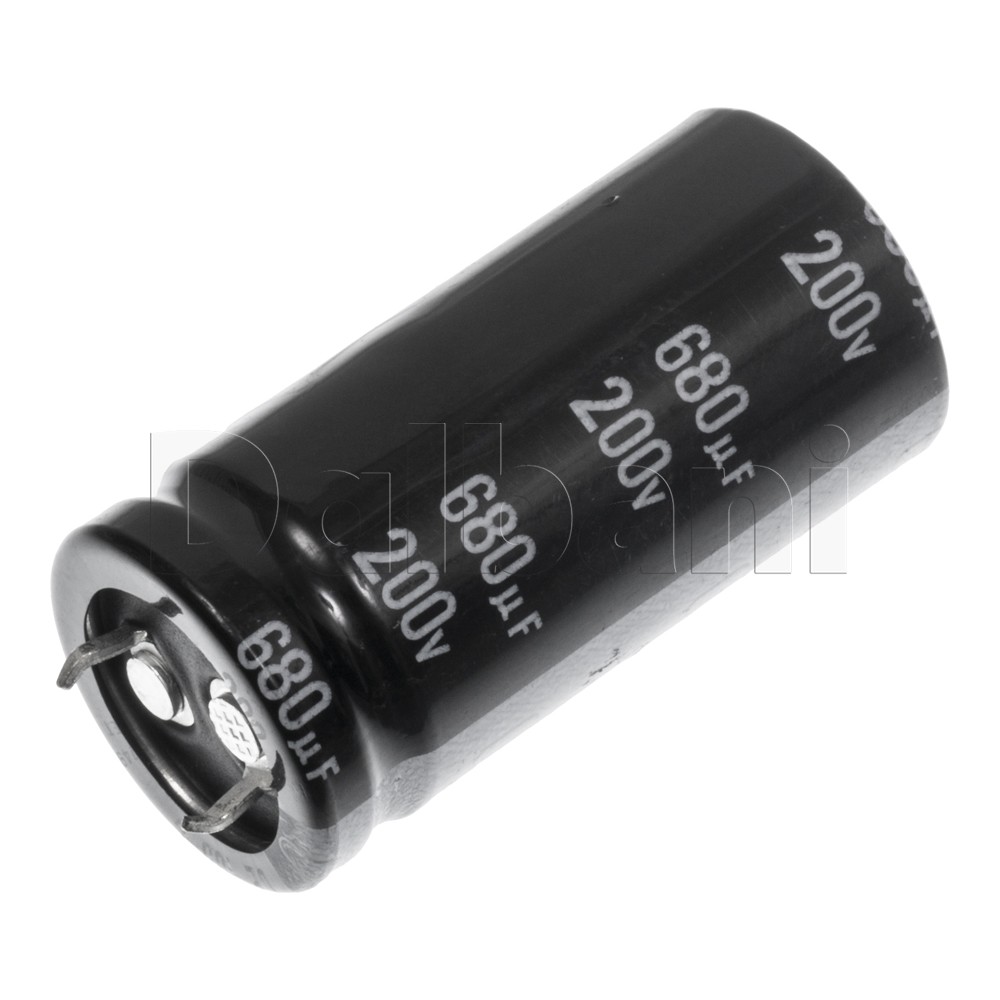 200V 680uF 105C 22x45mm Original Nichicon Snap In Electrolytic Capacitor