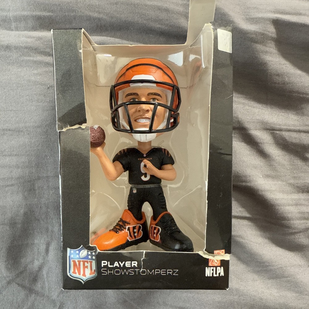 Joe Burrow Bengals 2020 Showstomperz Mini Bobblehead by FOCO