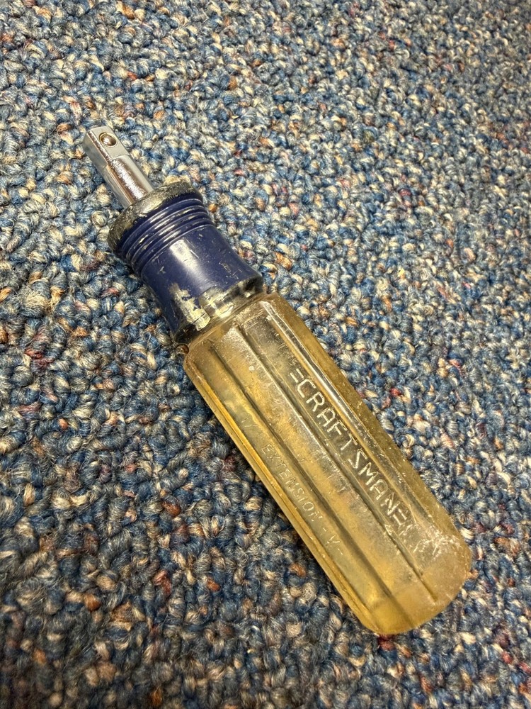 Vtg Craftsman 43351 stubby 1/4