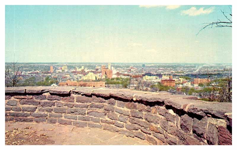 Postcard PANORAMIC SCENE Birmingham Alabama AL m/09 AR2295