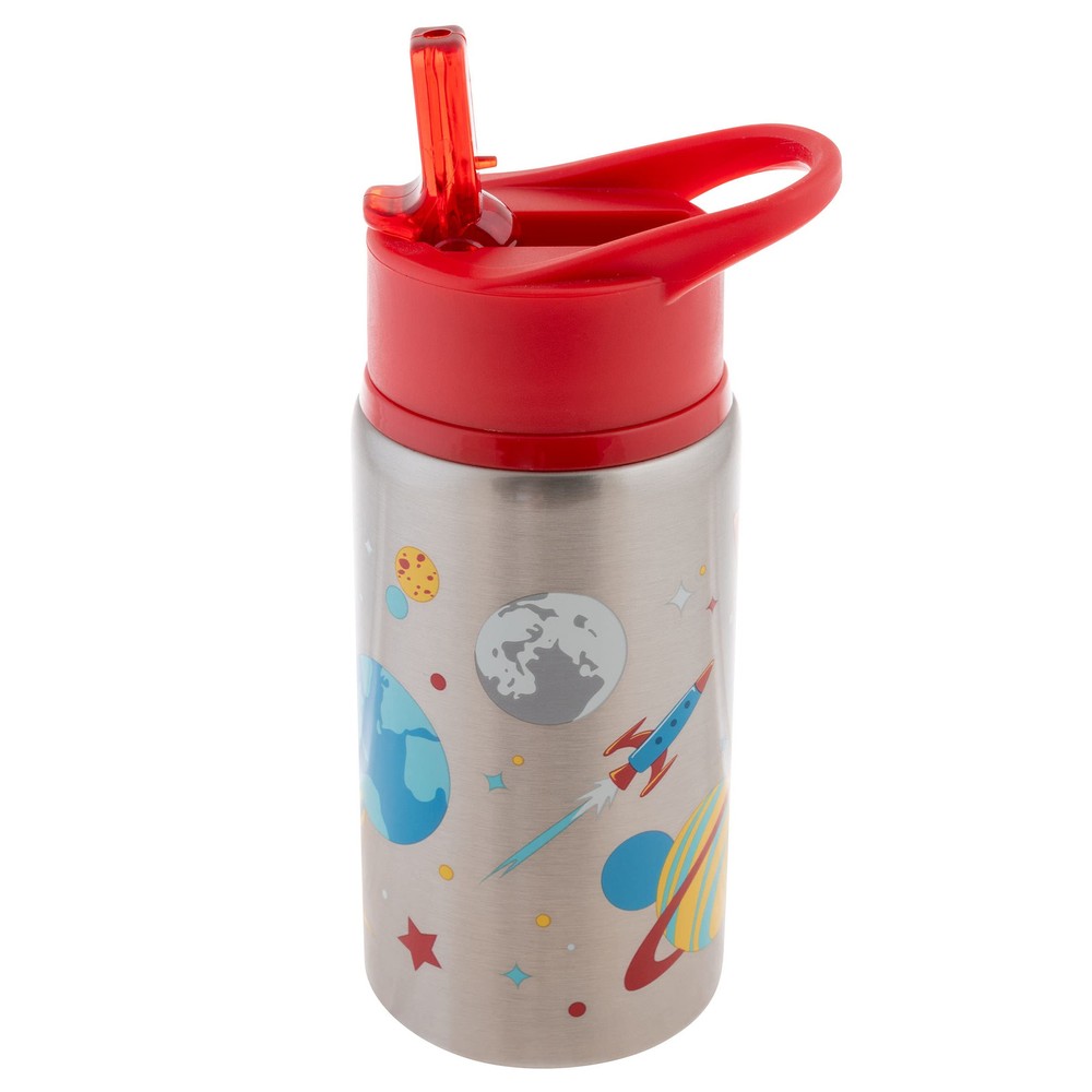 Stainless Steel Water Bottles, 18 OZ, Straw lid, Reusable tumbler, Insulated,...