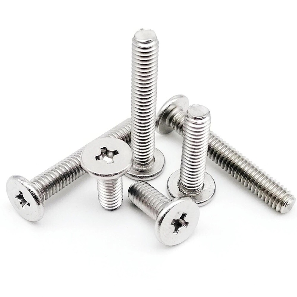 M1.4M1.6M2M3M8 304 Stainless Steel Phillips Ultrathin Flat Wafer Head Screw Bolt