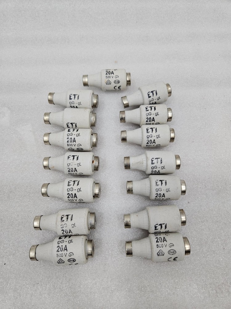 ETI DII 20A GG-GL 500V Fuse Block (15 PCS)