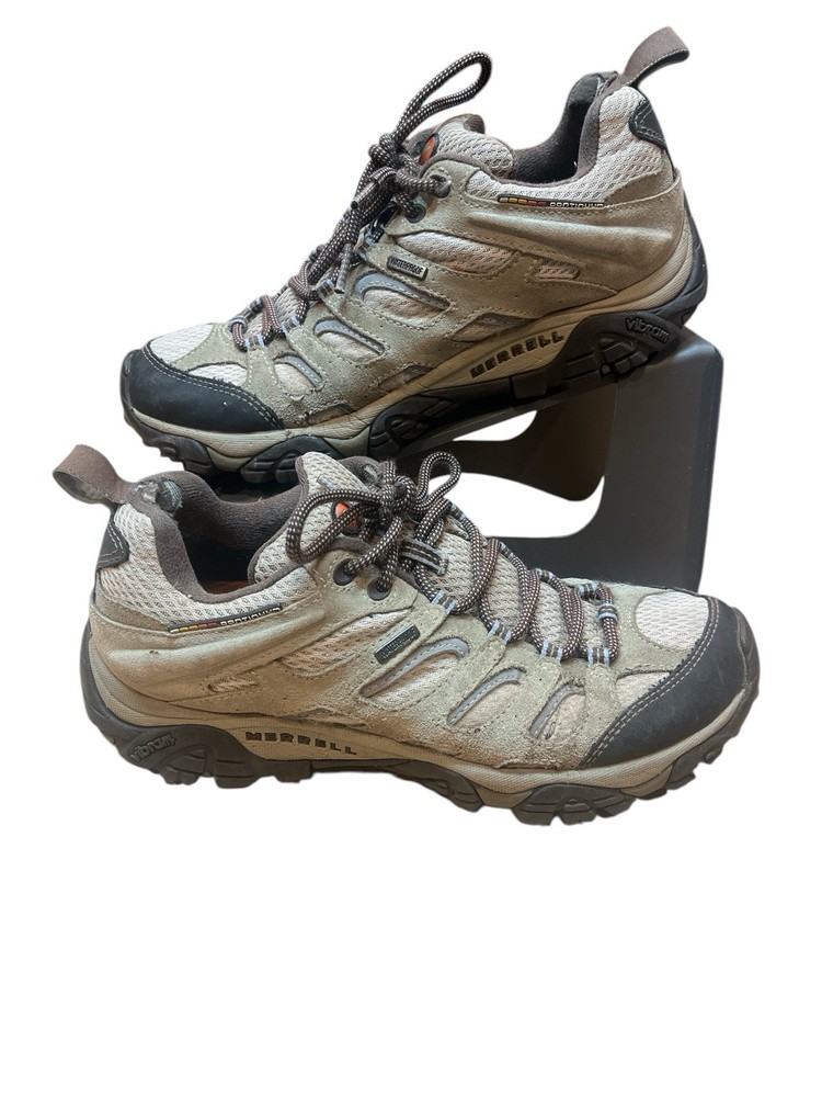 Merrell Performance Vibram Continuum Hiking Women's Size 9 Dusty Olive Tan