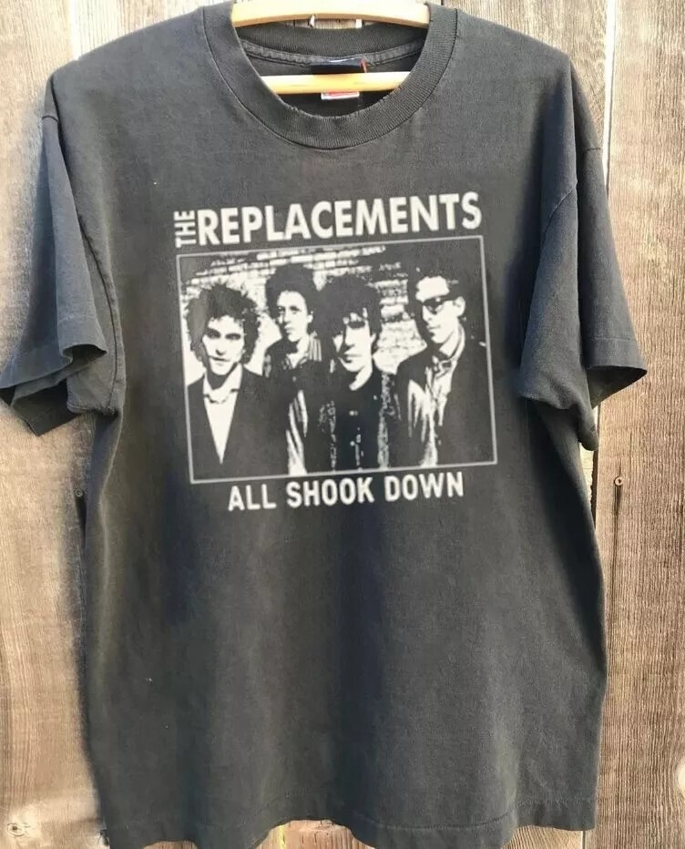The Replacements Band Charcoal Unisex Tee Sizes S-5XL