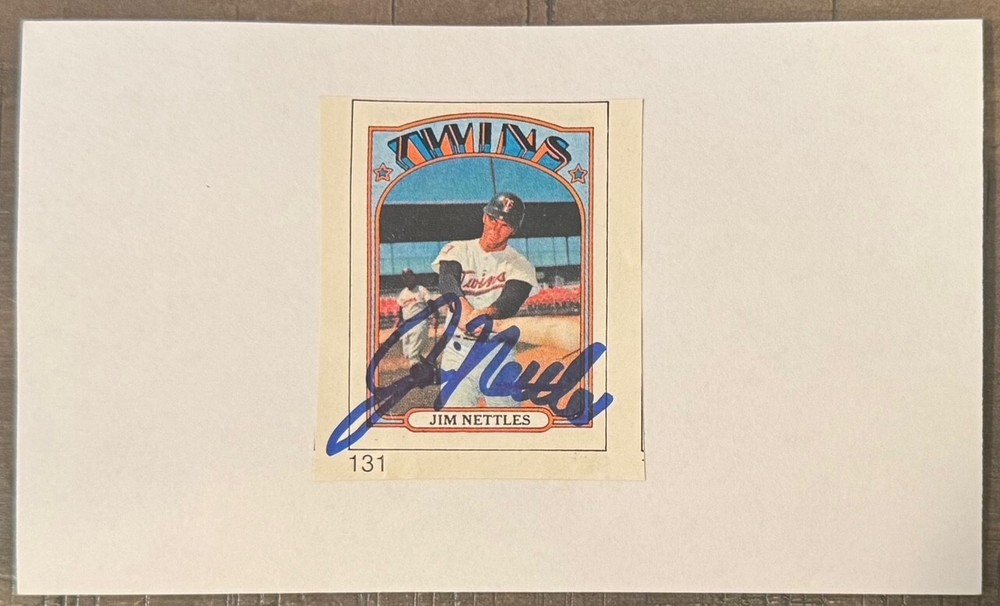 Jim Nettles Signed 3