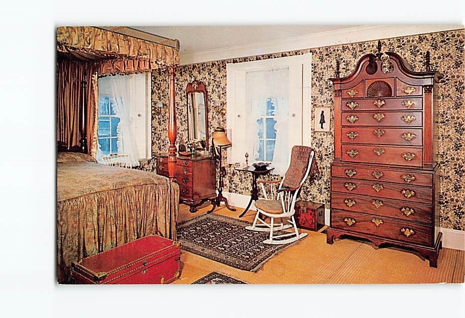 Postcard Ropes Mansion Circa 1723 Salem Massachusetts USA