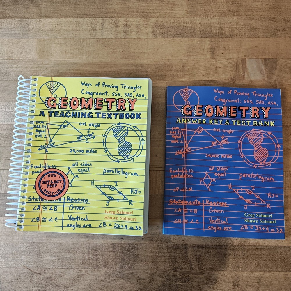 Teaching Textbooks: Geometry Teaching Textbook and Answer Key