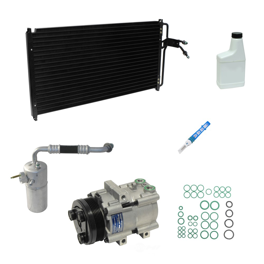 A/C Compressor Kit with Condenser for 2004 F-150 Heritage