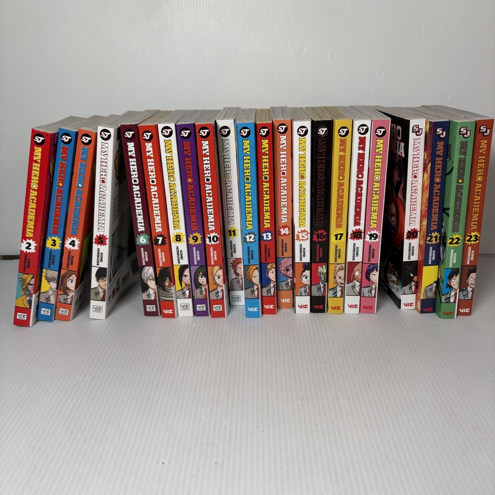 My Hero Academia Manga Lot Volumes 2-23 English VIZ Media Kohei Horikoshi