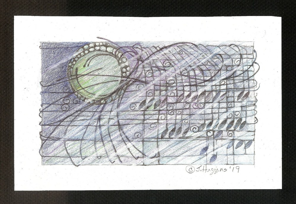 Abstract Pencil Drawing 
