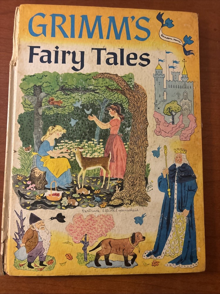 Grimm's Fairy Tales Retold by Rose Dobbs (1955, H/C) Illustrated