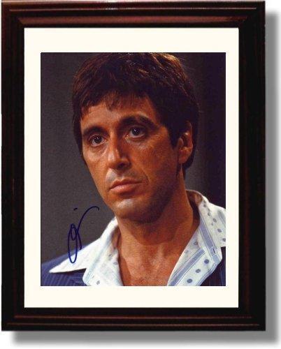 16x20 Framed Al Pacino Autograph Promo Print - Scarface