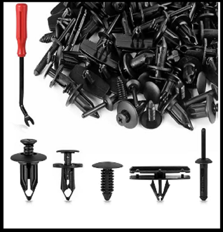 UNIGT 6 in 1 Bumper Retainer Clips with Fastener Remover Compatible with Jeep /