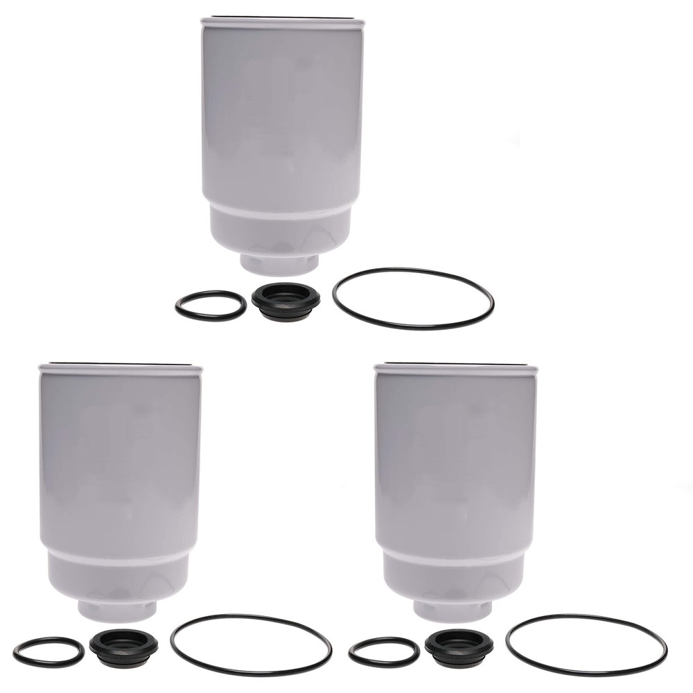 TP3018 For 6.6L Duramax Diesel Engine Fuel Filter Silverado Sierra (Set of 3)