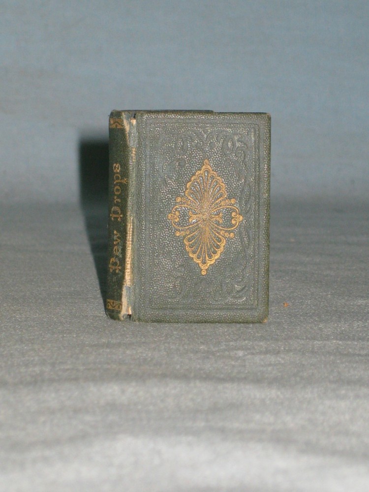 1800'S Tiny Miniature Book Dew-Drops