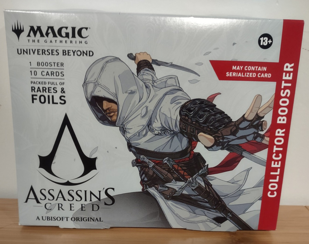 Magic: The Gathering Assassin’s Creed Collector Booster Box 10 Cards RARE - NEW
