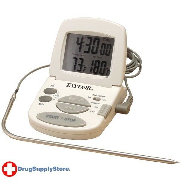 PE Digital Cooking Thermometer and Timer