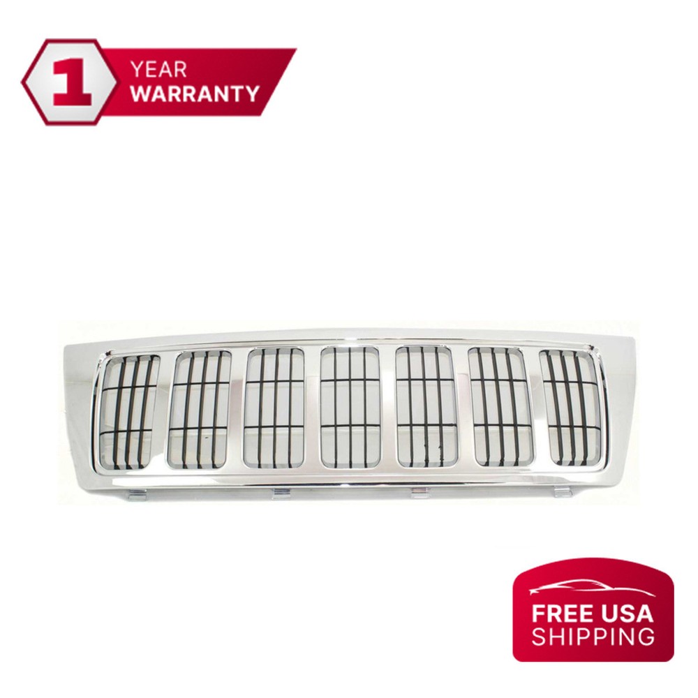 Grille Assembly For 2004-2004 Jeep Grand Cherokee Limited
