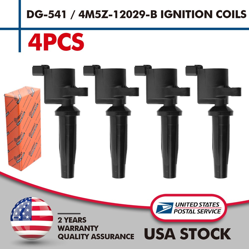 High Performance 4X Ignition Coil for Ford Focus Escape FD505 DG541 DG507 OEM
