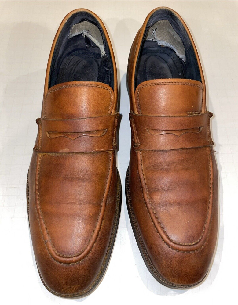 Cole Haan Penny Loafers Men’s Size 9M Brown Leather Shoes C29038