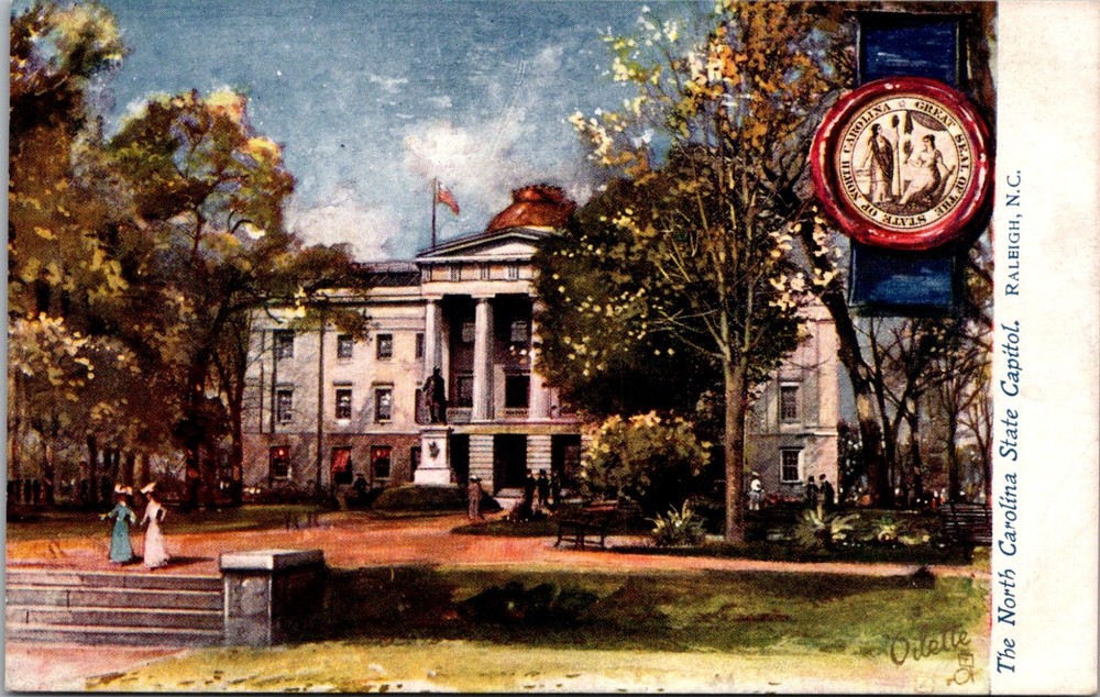 North Carolina State Capitol Tuck 2454 Vintage Postcard E68