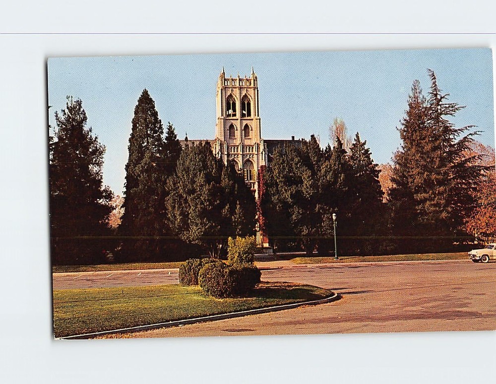 Postcard Conservatory of Music College of the Pacific Stockton California USA