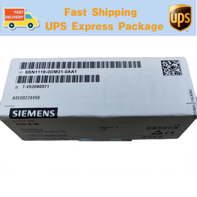 6SN1118-0DM31-0AA1 Siemens Servo Axle Card Fast Shipping UPS Express Spot Goods