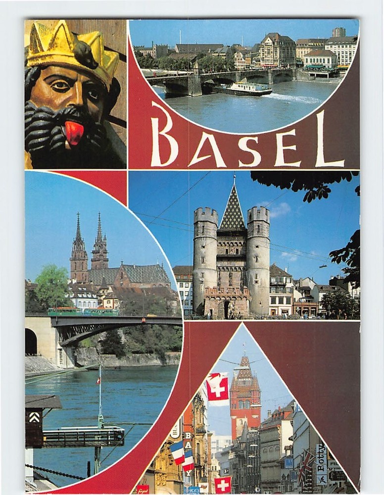 Postcard Basel Switzerland