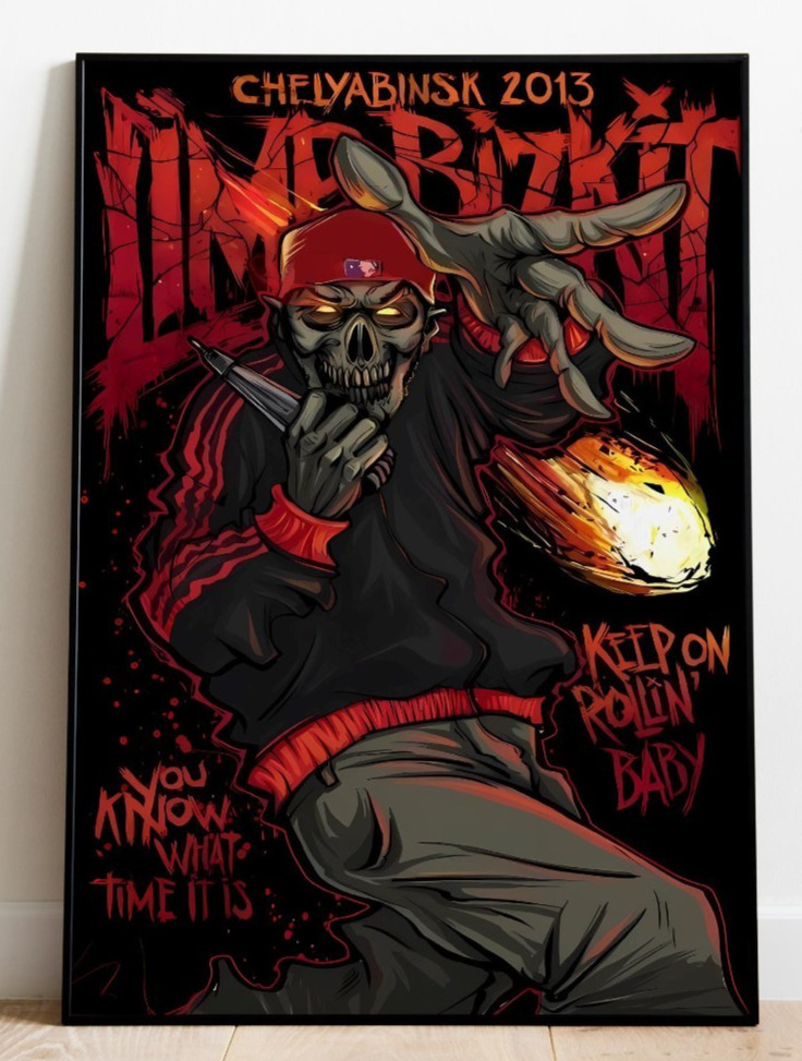 Limp Bizkit Album Cover Poster Matte Music Wall Art 24x36 Unframed