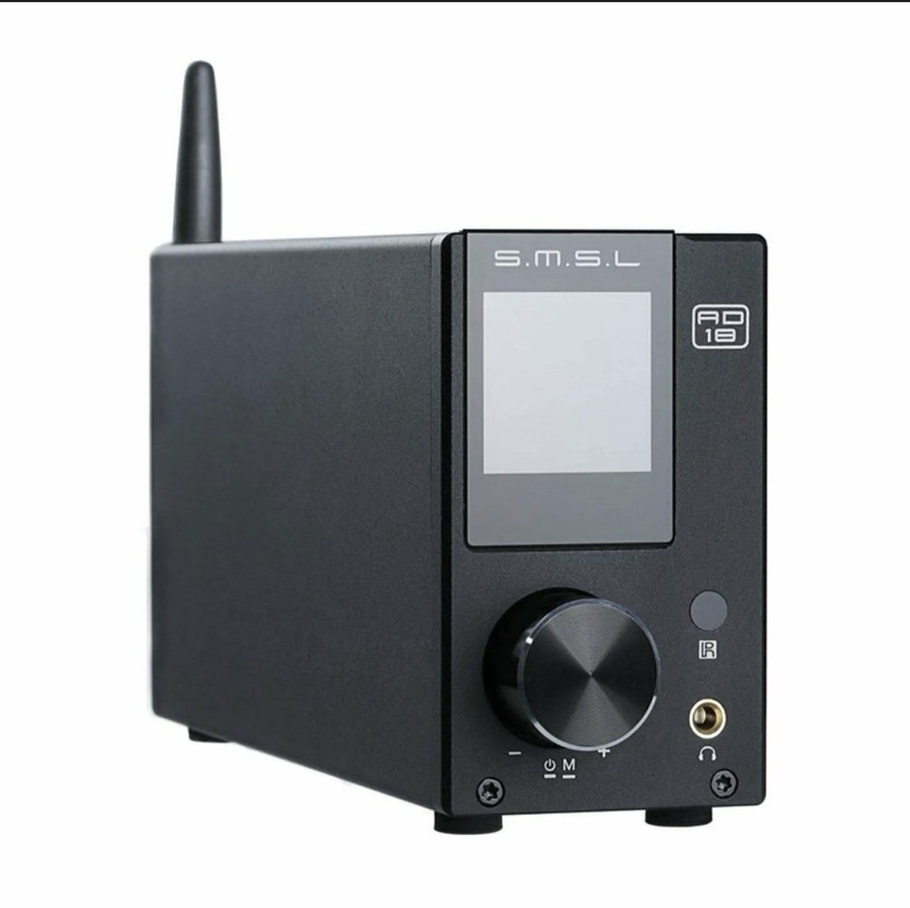 AD18 Audio HiFi Stereo Amplifier with Bluetooth 4.2 Supports Apt-X,USB DSP Fu...