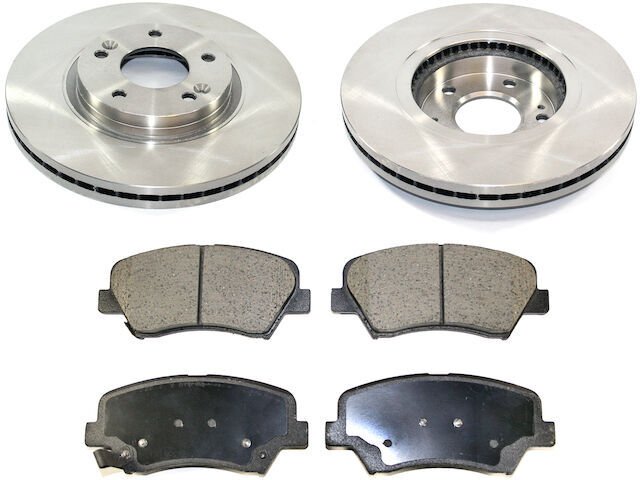 Front DuraGo Brake Pad and Rotor Kit fits Kia Sorento 2011-2013 13TFRC