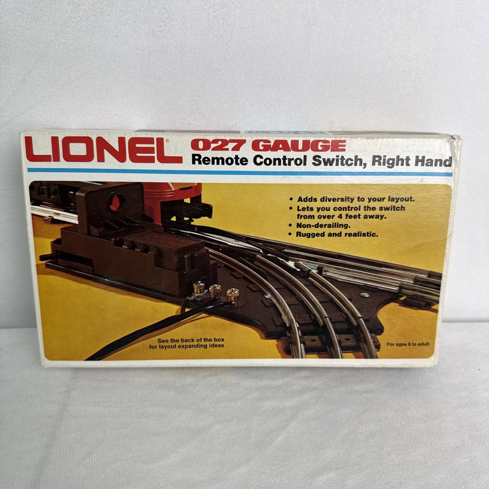 Lionel 027 Gauge Right Hand Remote Control Switch 6-5122