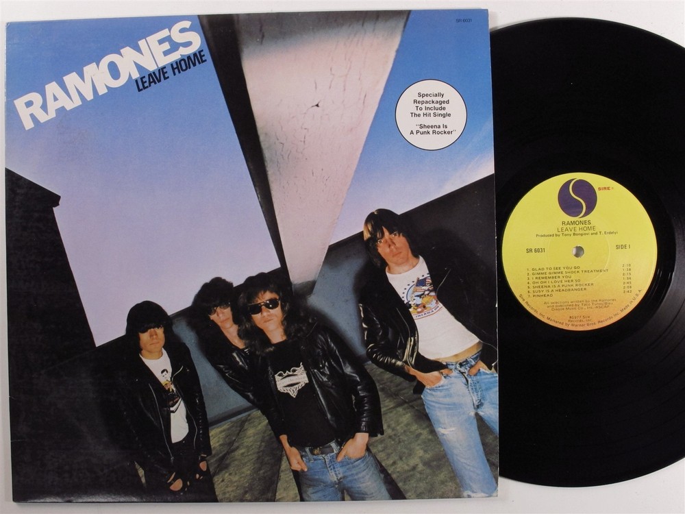 RAMONES Leave Home SIRE LP VG+ f