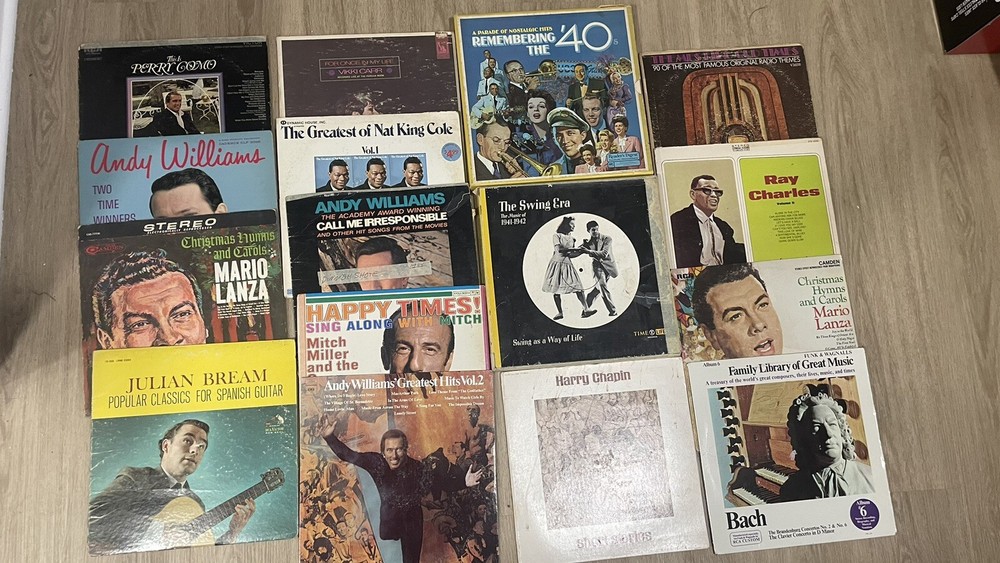 Lot of 15 Vinyl Records