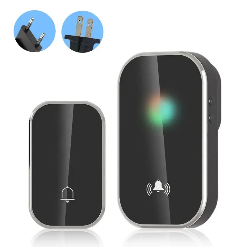 Smart Wireless Doorbell with 36 Ringtones 300M Range for Home Security
