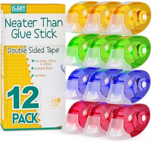 Double Sided Tape Roller, Scrapbook Supplies, Glue Tape Roller, Crafts