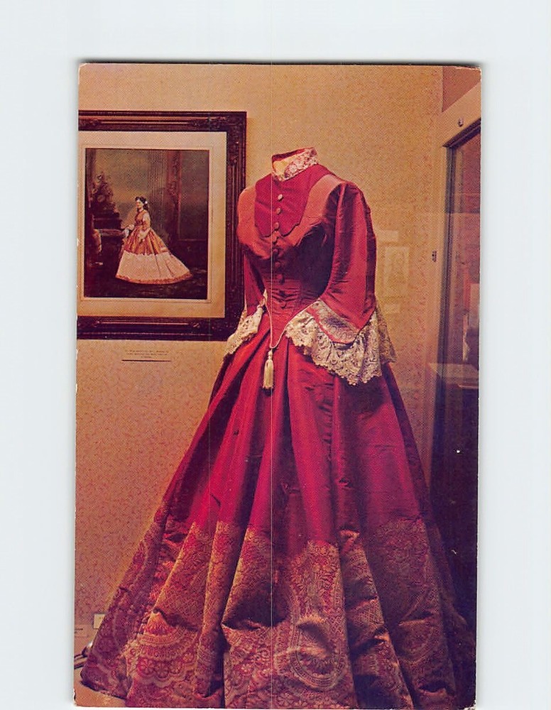 Postcard Gown Nevada State Museum Carson City Nevada USA