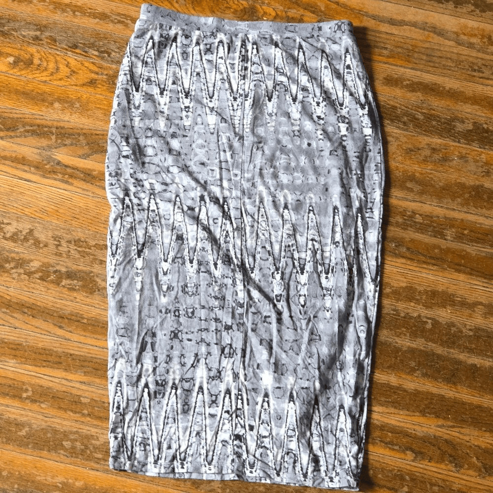 Women's MATTY M Soft Midi Pencil Skirt Size XS