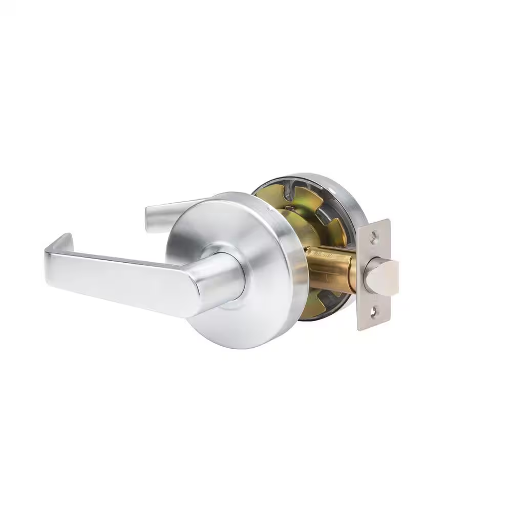 Eiffel Standard Duty Brushed Chrome Grade 2 Commercial Cylindrical Passage Hall Lockset