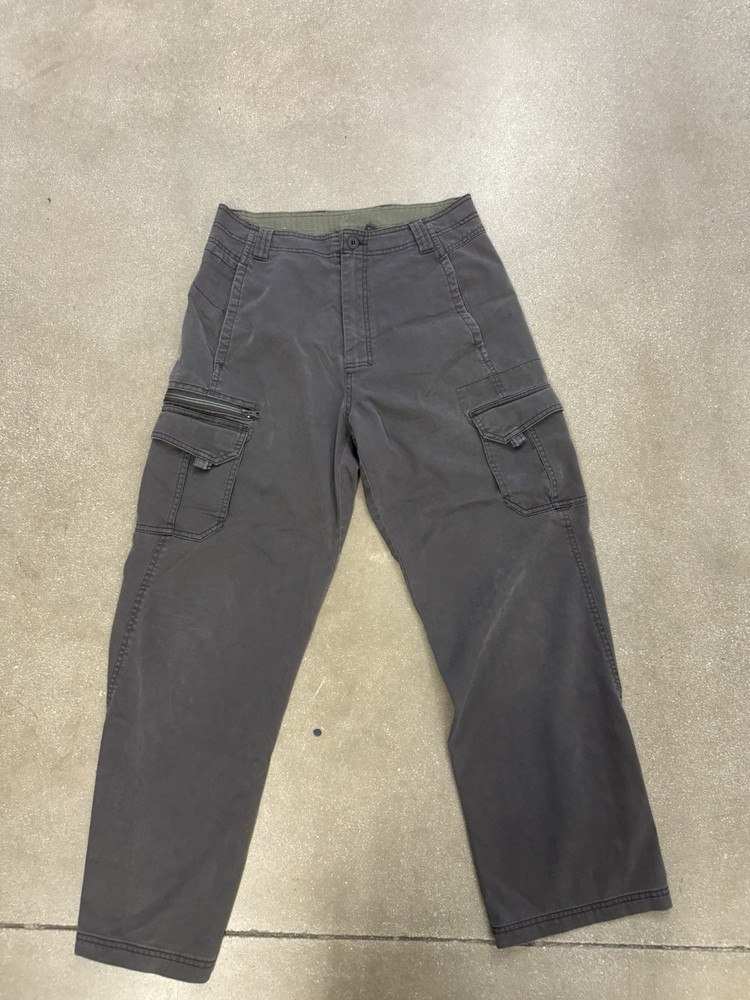 REI Pants Mens 30x30 Gray cotton Hiking Performance Outdoor fishing