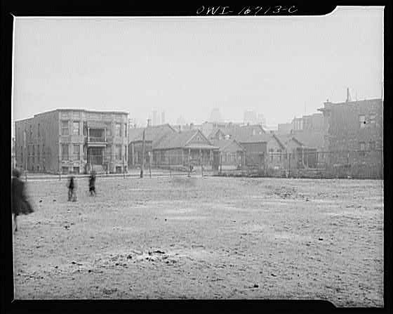 Photo:San Francisco CA 1906 Earthquake Ruins Street Scene Houses