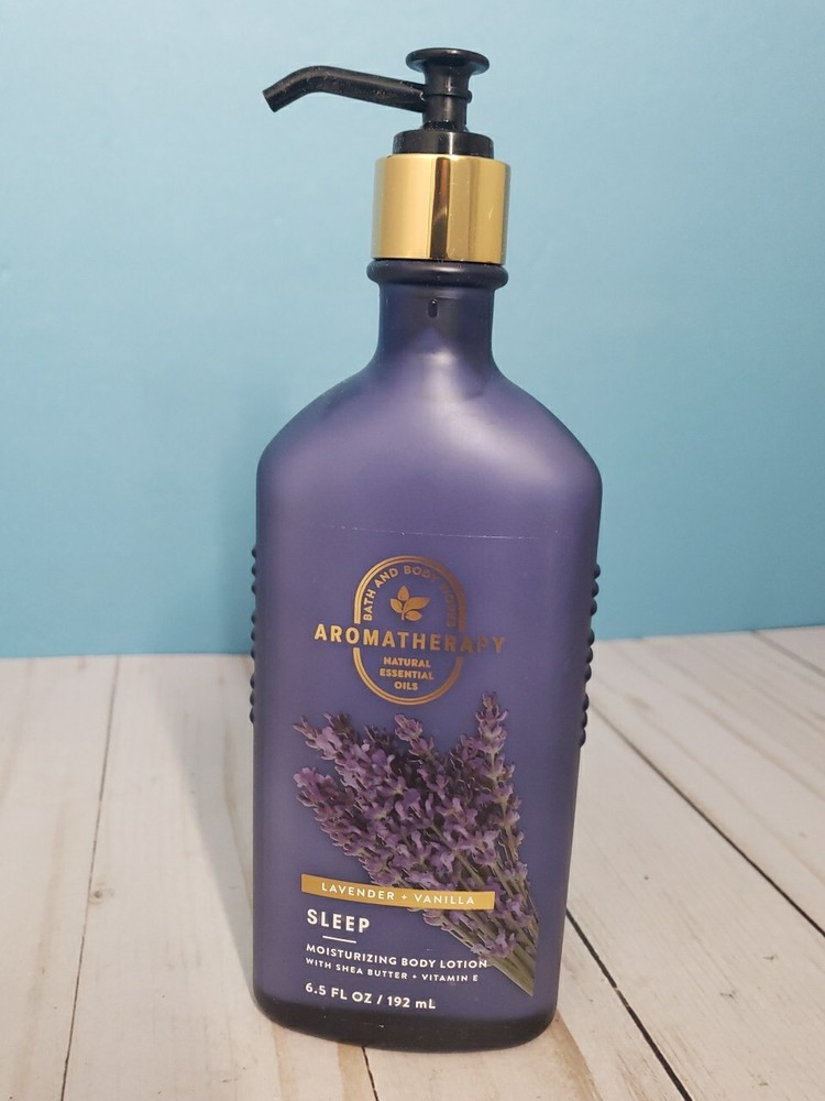 Bath & Body Works Aromatherapy SLEEP Lavender + Vanilla Lotion 6.5 Oz