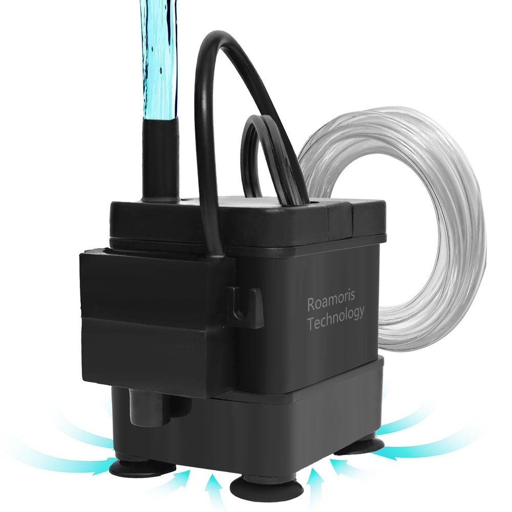 110V Automatic Submersible Water Pump with Level Sensor for Mini HVAC Systems