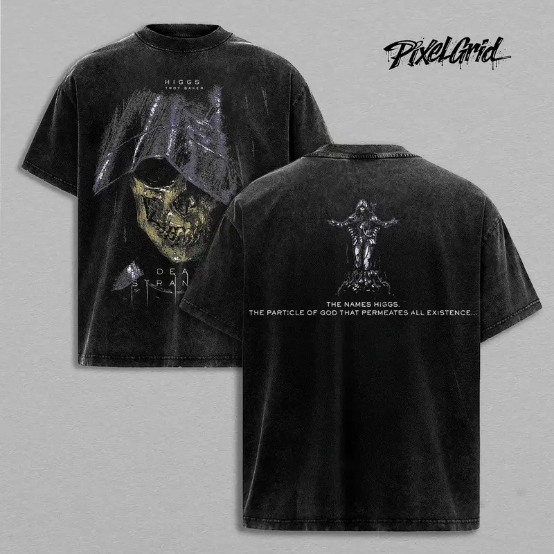 Death Stranding - Higgs art Horror game Double Printed Unisex  TShirt,