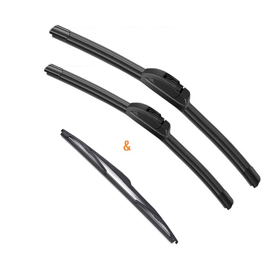 Front & Rear Windshield Wiper Blade For BMW X3 2004-2010 OEM Quality