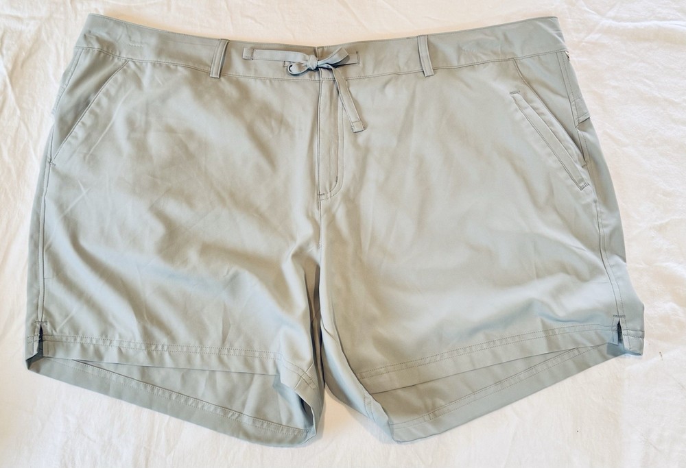Magellan Outdoors Falcon Lake Shorty Athletic Shorts Plus 3X Gray Pockets