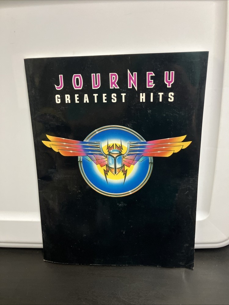 Journey Greatest Hits Guitar Tablature Chord Songbook Sheet Music Book 1984