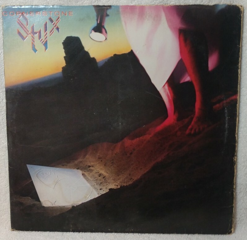 Vintage Styx Cornerstone Vinyl Record Lp VERY NICE