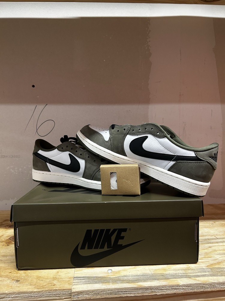 Size 11 - Air Jordan 1 Retro OG Low Medium Olive